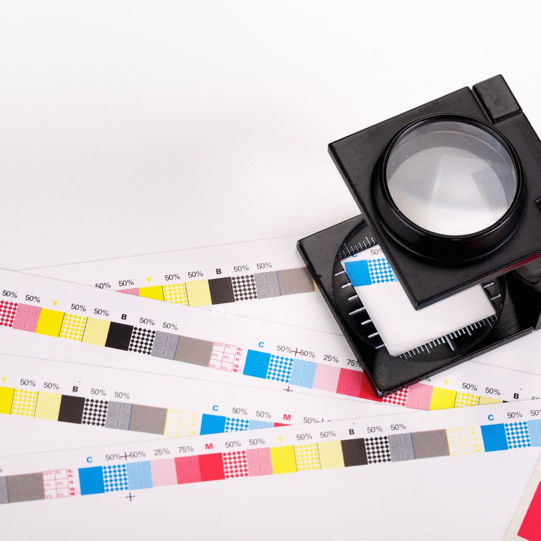 CMYK Inkjet checking colors