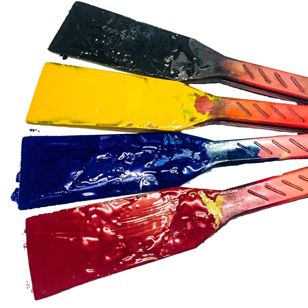 EK Series pad printing ink on paddles