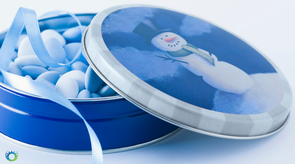Custom tin can printing