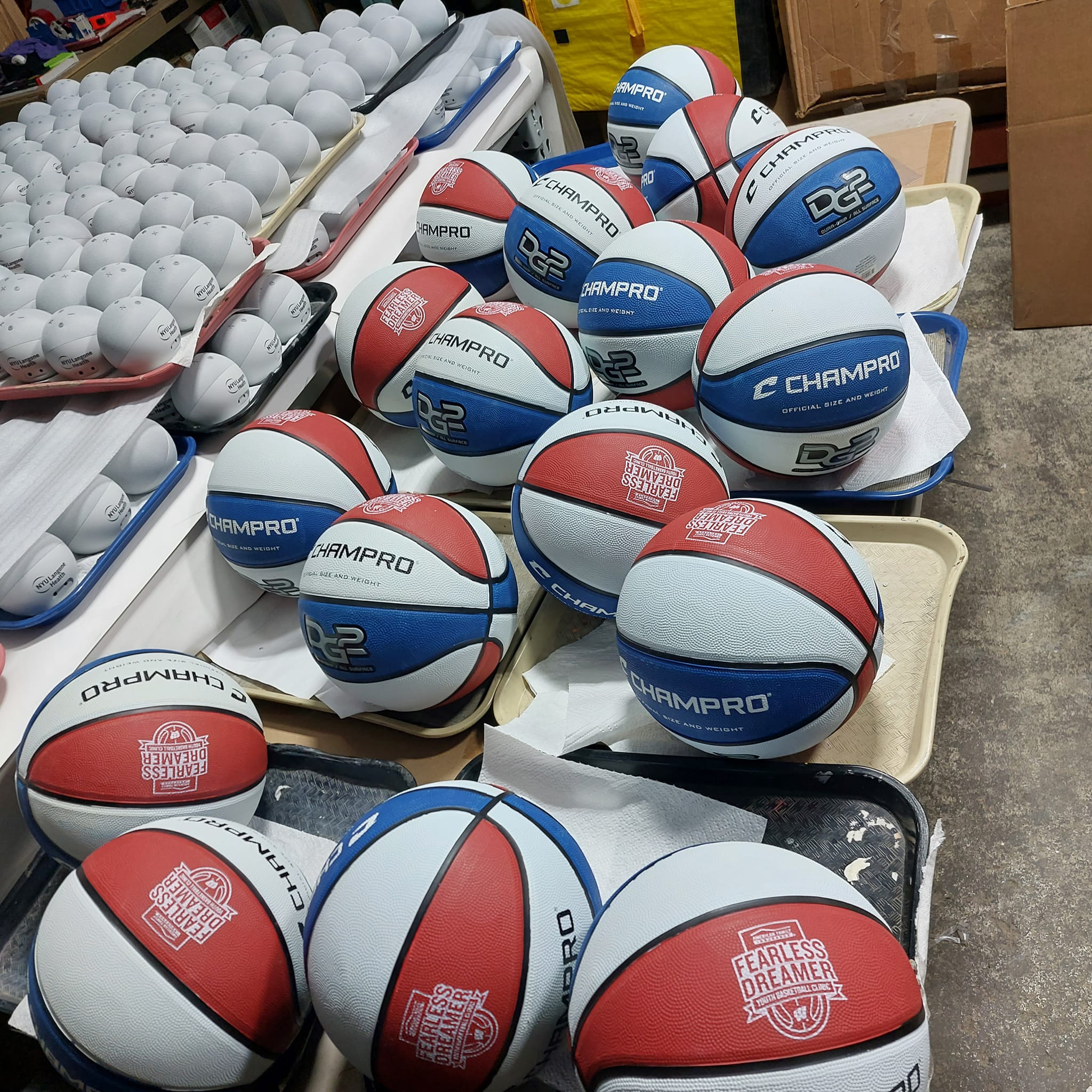 ST Series ink for pad printing on basket balls