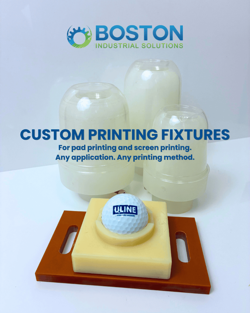 Custom Printing Fixtures for pad printing and screen printing